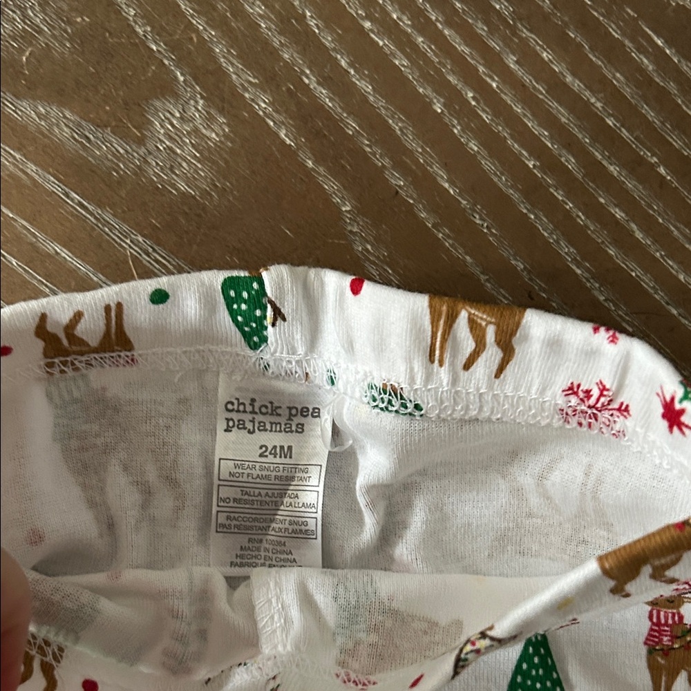 NWT! Set/2 Christmas Holiday Reindeer & Tree Baby Girl Pajamas - Picture 13 of 14